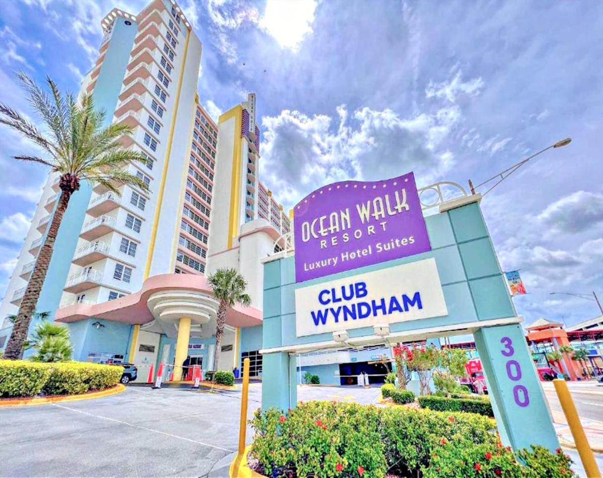 Vacation In Comfort And Luxury - 4Th Floor 3 Bedroom Oceanfront - Wyndham Ocean Walk Resort Daytona Beach Exteriér fotografie